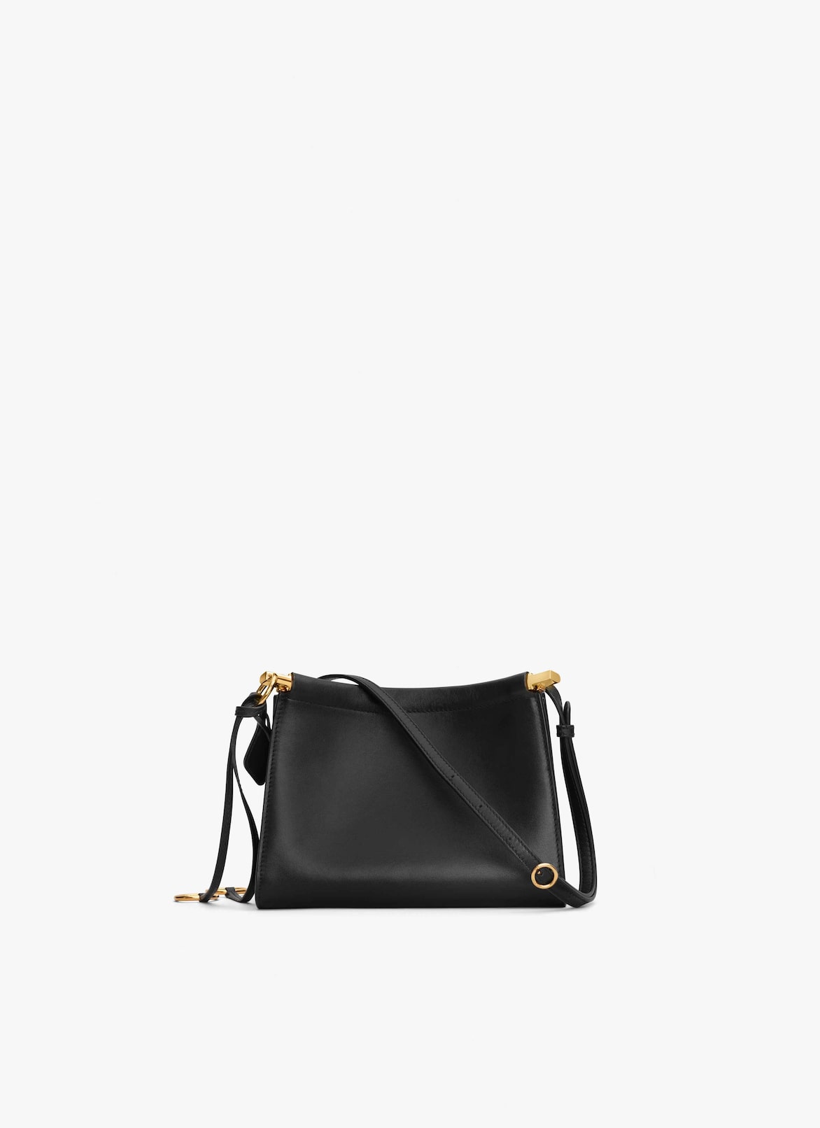 LE CLICK SMALL SQUARE BAG IN CALFSKIN ALAÏA BLACK LE CLICK SMALL SQUARE BAG IN CALFSKIN